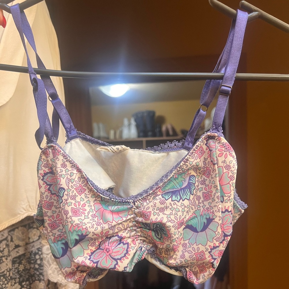 Spell poinciana bralette in Lilac Sz XL